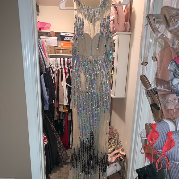 Fitted Sequin Pageant Dress - Picture 6 of 8